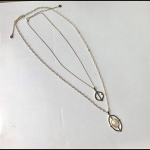 Stella & Dot Fortuna Stone Pendant